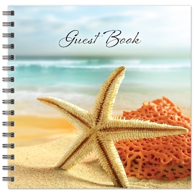 Guest Book, Ocean Starfish - Enchanted Willow