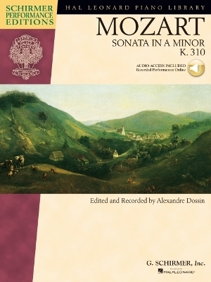Mozart: Piano Sonata in a Minor, K.310 Book/Online Audio - 