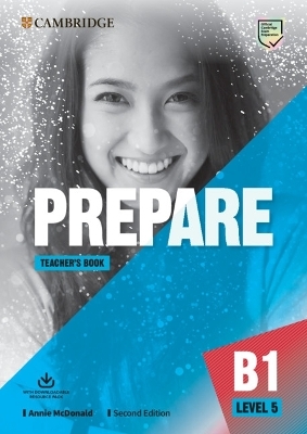 Prepare Level 5 Teacher's Book with Downloadable Resource Pack - Annie McDonald