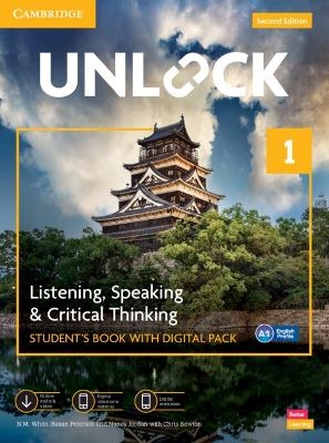 Unlock Level 1 Listening, Speaking and Critical Thinking Student's Book with Digital Pack - N. M. White, Susan Peterson, Nancy Jordan