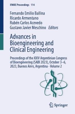 Advances in Bioengineering and Clinical Engineering - 