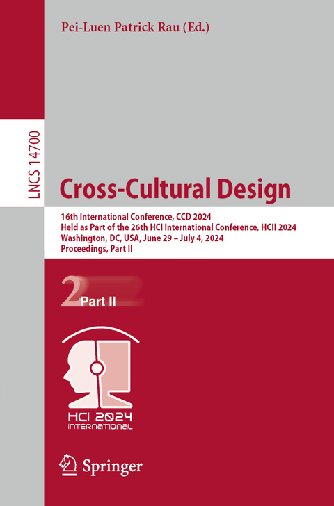 Cross-Cultural Design - 