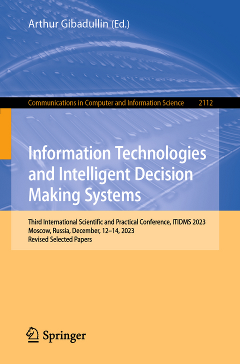 Information Technologies and Intelligent Decision Making Systems - 