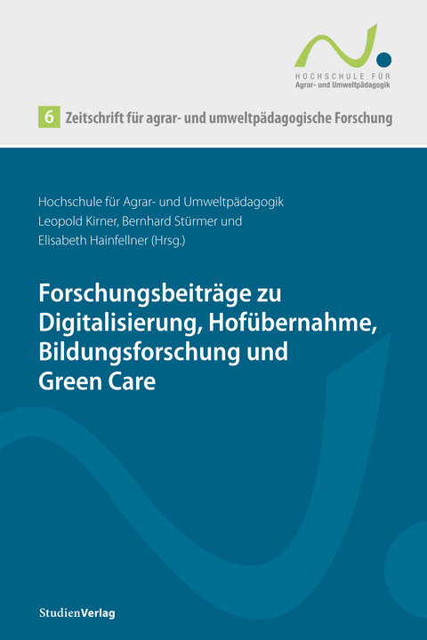 Zeitschrift für agrar- und umweltpädagogische Forschung 6 - 