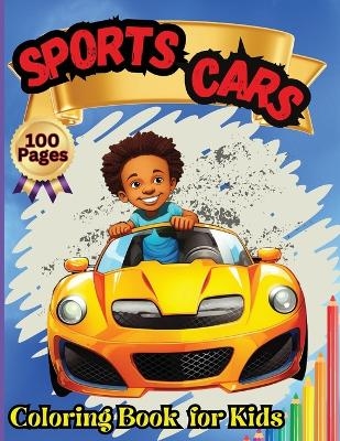 Sports Cars Coloring Book for Kids -  Tobba