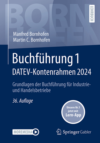 Buchführung 1 DATEV-Kontenrahmen 2024 - Manfred Bornhofen; Martin C. Bornhofen