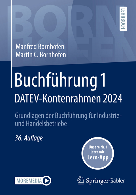 Buchführung 1 DATEV-Kontenrahmen 2024 - Manfred Bornhofen, Martin C. Bornhofen