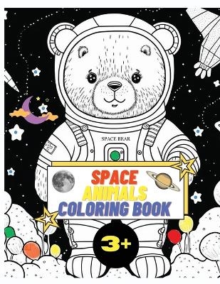 Space Animals Coloring Book -  Laritzu