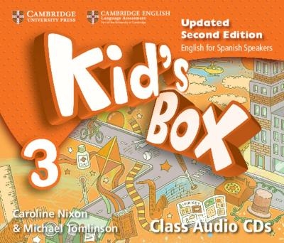 Kid's Box Level 3 Class Audio CDs (4) Updated English for Spanish Speakers - Caroline Nixon, Michael Tomlinson