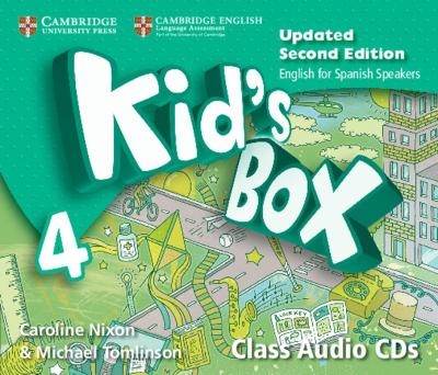 Kid's Box Level 4 Class Audio CDs (4) Updated English for Spanish Speakers - Caroline Nixon, Michael Tomlinson