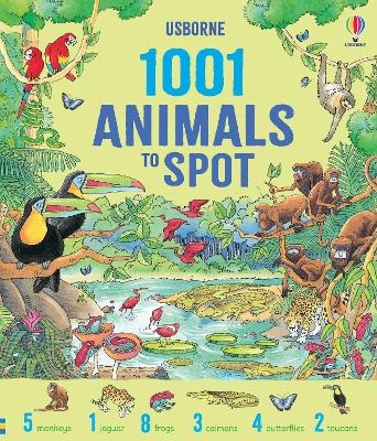 1001 Animals to Spot - Gillian Doherty, Ruth Brocklehurst