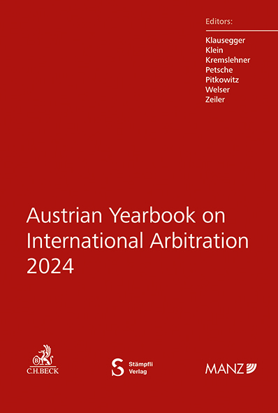 Austrian Yearbook on International Arbitration 2024 - 