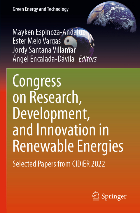 Congress on Research, Development, and Innovation in Renewable Energies - 