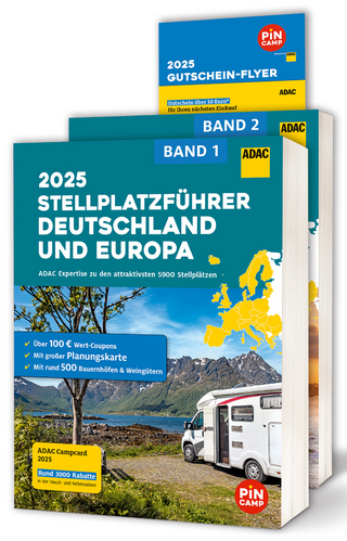 ADAC Stellplatzführer Deutschland und Europa 2025 - 