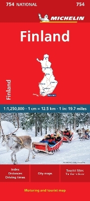 Finland - Michelin National Map 754 -  Michelin