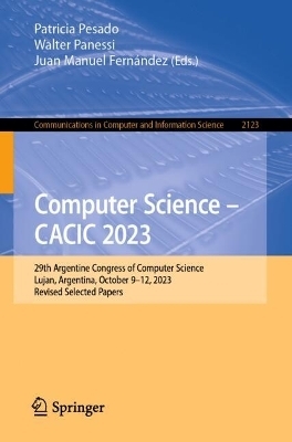 Computer Science – CACIC 2023 - 