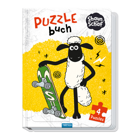 Trötsch Shaun das Schaf Puzzlebuch - 