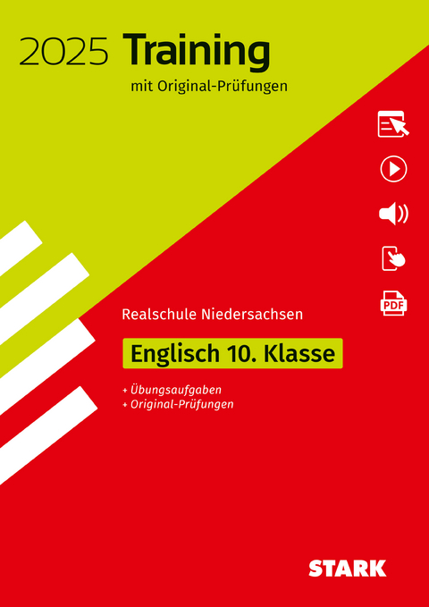 STARK Original-Prüfungen und Training Abschlussprüfung Realschule 2025 - Englisch - Niedersachsen