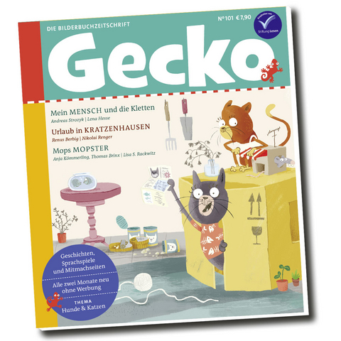 Gecko Kinderzeitschrift Band 101 - Andreas Strozyk, Renus Berbig, Anja Kömmerling, Thomas Brinx, Uwe-Michael Gutzschahn, Ina Nefzer, Katja Enseling