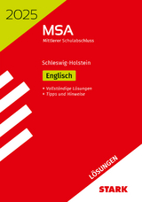 STARK Lösungen zu Original-Prüfungen und Training MSA 2025 - Englisch - Schleswig-Holstein - 