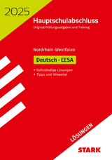 STARK Lösungen zu Original-Prüfungen und Training - Hauptschulabschluss / EESA 2025 - Deutsch - NRW - 