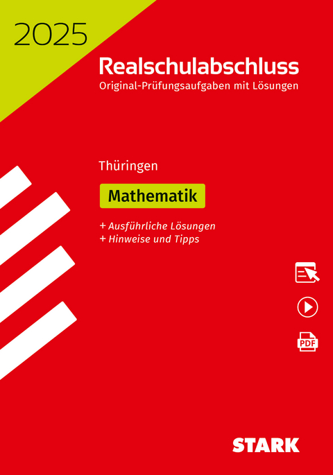 STARK Original-Prüfungen Realschulabschluss 2025 - Mathematik - Thüringen