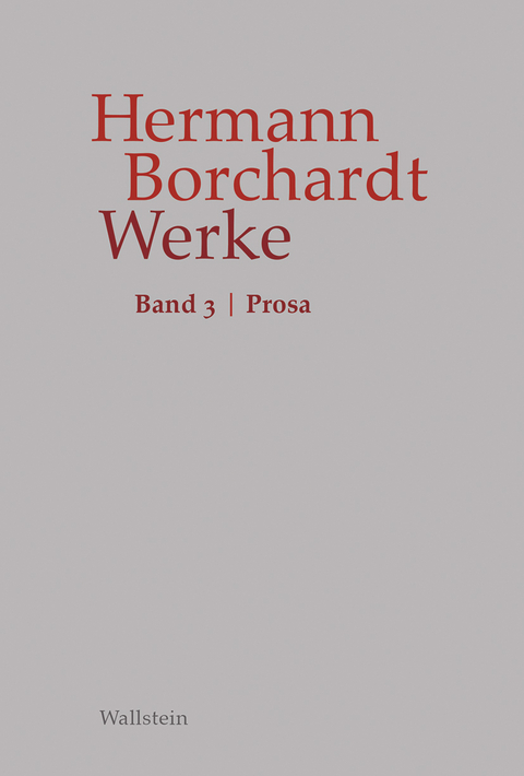 Werke - Hermann Borchardt