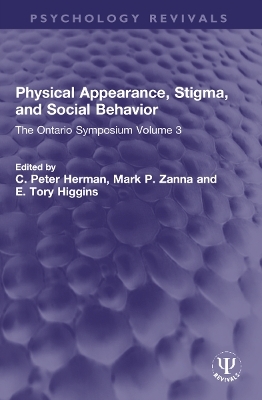 Physical Appearance, Stigma, and Social Behavior - 