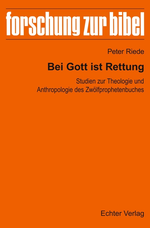 Bei Gott ist Rettung - Peter Riede