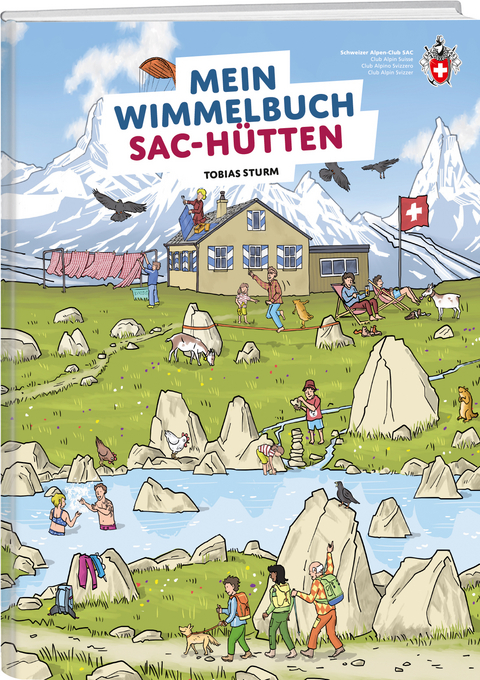 Mein Wimmelbuch SAC-Hütten - Nina Bieri