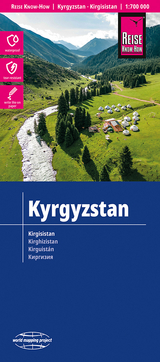 Reise Know-How Landkarte Kirgisistan / Kyrgyzstan (1:700.000) - 