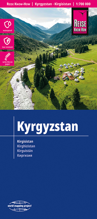 Reise Know-How Landkarte Kirgisistan / Kyrgyzstan (1:700.000) - 