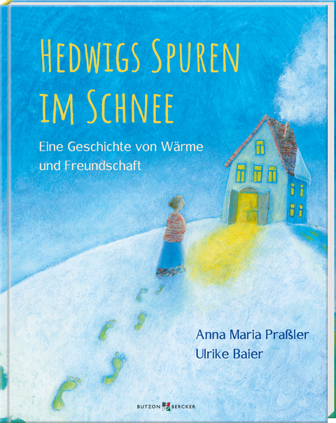 Hedwigs Spuren im Schnee