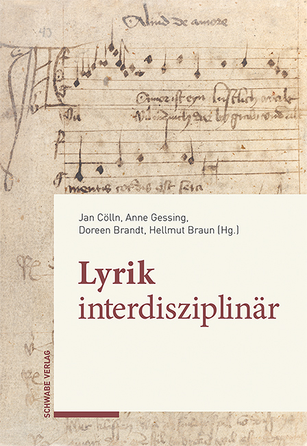 Lyrik interdisziplinär - 