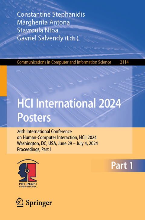 HCI International 2024 Posters - 