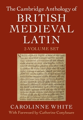 The Cambridge Anthology of British Medieval Latin 2 Volume Hardback Set - 