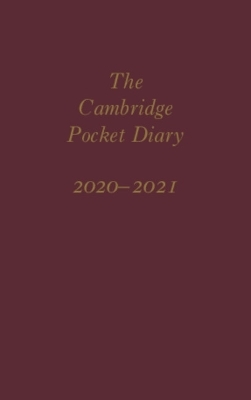 The Cambridge Pocket Diary 2020-2021 -  University of Cambridge