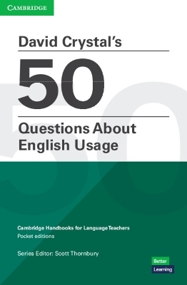 David Crystal's 50 Questions About English Usage Pocket Editions - David Crystal