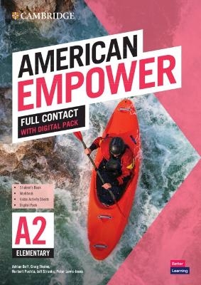 American Empower Elementary/A2 Full Contact with Digital Pack - Adrian Doff, Craig Thaine, Herbert Puchta, Jeff Stranks, Peter Lewis-Jones