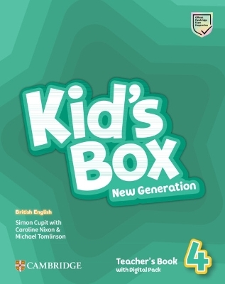 Kid's Box New Generation Level 4 Teacher's Book with Digital Pack British English - Simon Cupit