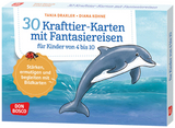 30 Krafttier-Karten mit Fantasiereisen für Kinder von 4 bis 10 - Tanja Draxler