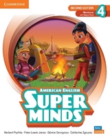 Super Minds Level 4 Workbook with Digital Pack American English - Puchta, Herbert; Lewis-Jones, Peter; Gerngross, Günter; Zgouras, Catherine