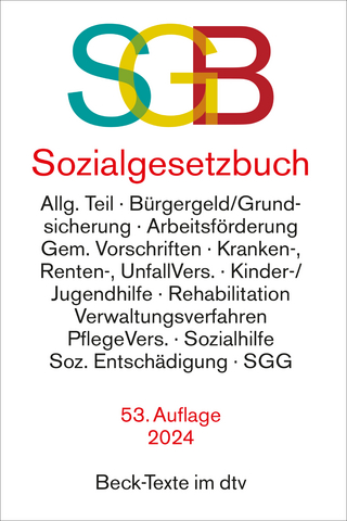 Sozialgesetzbuch mit Sozialgerichtsgesetz - 