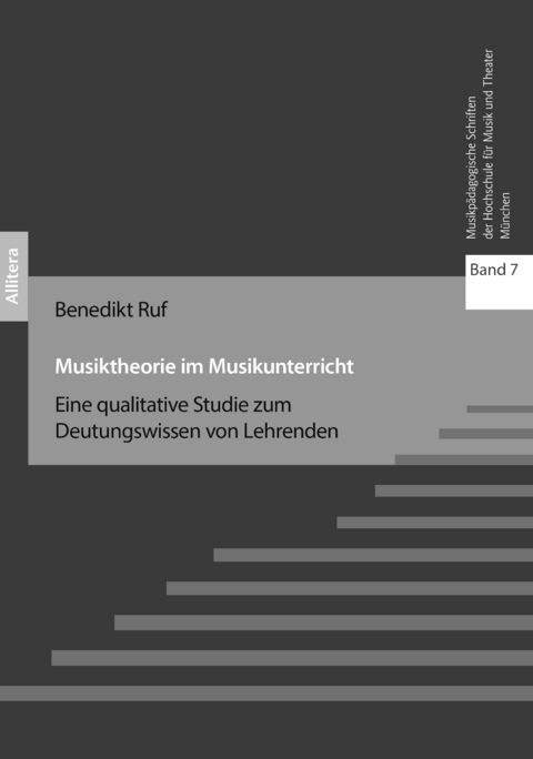 Musiktheorie im Musikunterricht - Benedikt Ruf