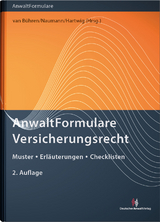 AnwaltFormulare Versicherungsrecht - Commer, Vicki Irene; Prang, Tobias; van Bühren, Hubert W.; Naumann, André; Hartwig, Kerstin