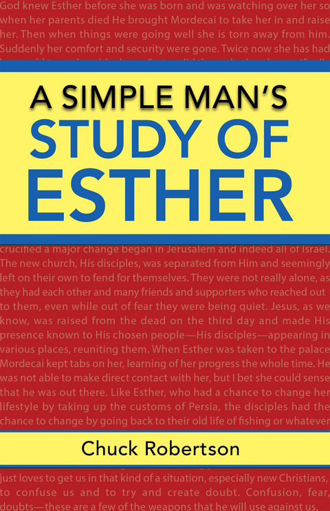 Simple Man'S Study of Esther -  Chuck Robertson
