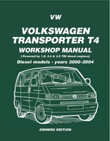 VW Transporter T4 Workshop Manual Diesel 2000-2004 -  Greg Hudock
