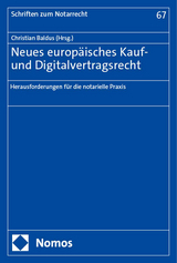 Neues europäisches Kauf- und Digitalvertragsrecht - 