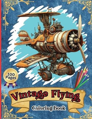Vintage Flying Coloring Book -  Peter