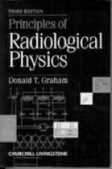 Principles of Radiological Physics - Wilks, R.